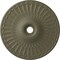 Ekena Millwork Galveston Ceiling Medallion (Canopies up to 4 3/4"), 36 5/8"OD x 3 5/8"ID x 2 3/8"P, Spartan Stone CM36GLSSF - alternate 1